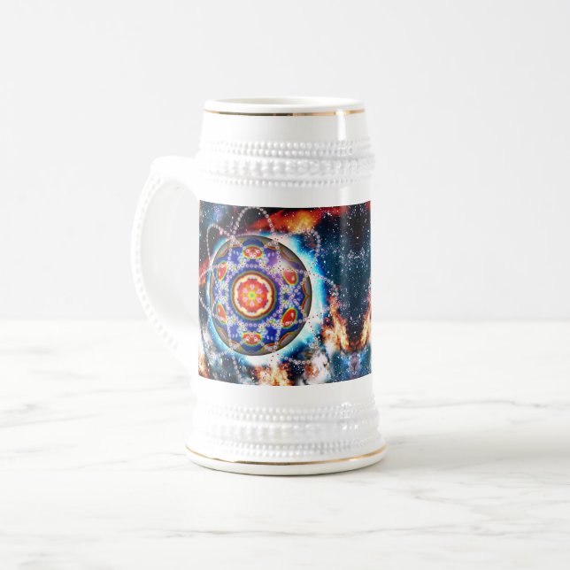 Kyron Orbz Kaleid Bierglas (Vorderseite Links)