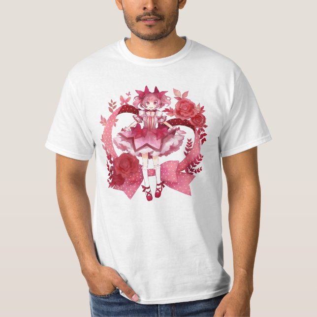 Kyubey Poster T-Shirt (Vorderseite)