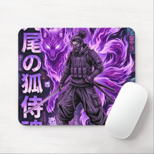Kyubi Cyber-Samurai Mousepad