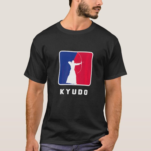 Kyudo Kyujutsu Archery Samurai Japan Bow T-Shirt (Vorderseite)