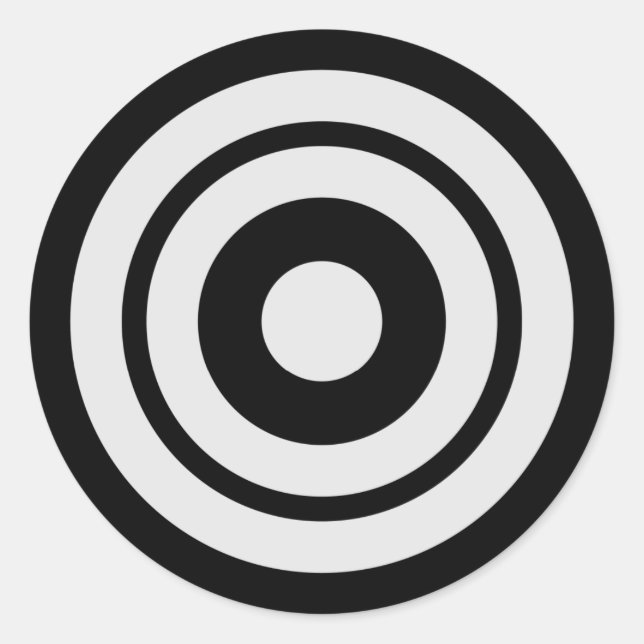 Kyudo Runder Aufkleber (Vorderseite)