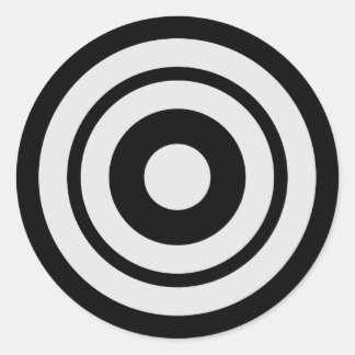 Kyudo Runder Aufkleber