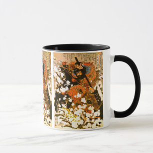 Kyusempo Sakucho Black Stallion Kuniyoshi Fine Art Tasse