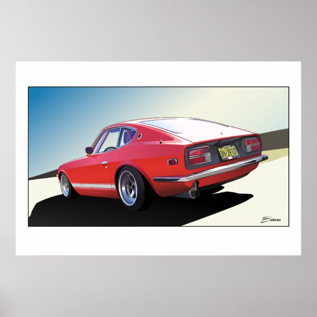 Kyusha Kai Datsun 240z Poster (Vorne)