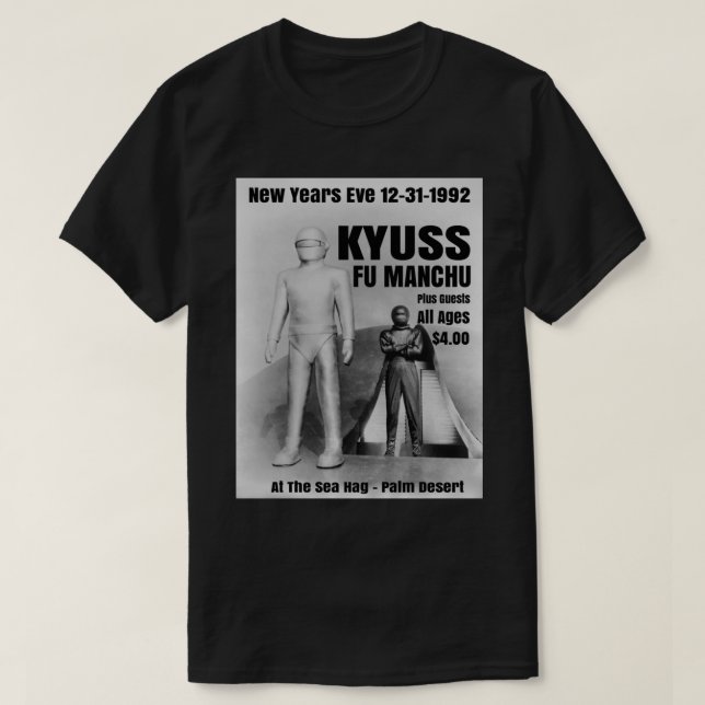 KYUSS Manchu T-Shirt (Design vorne)