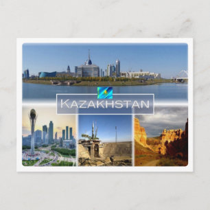 KZ Kasachstan - Astana - Postkarte