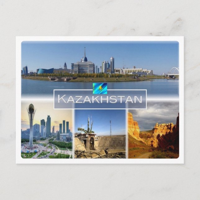 KZ Kasachstan - Astana - Postkarte (Vorderseite)