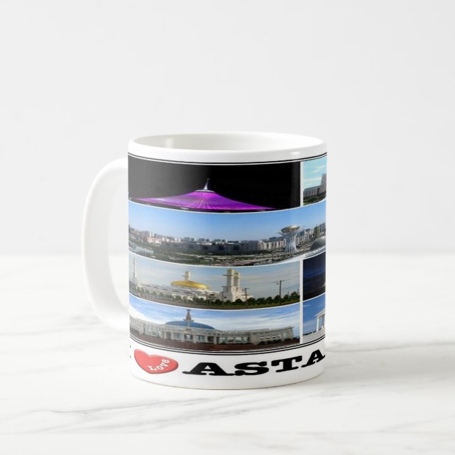 KZ Kasachstan - Astana - Tasse (Vorderseite Links)