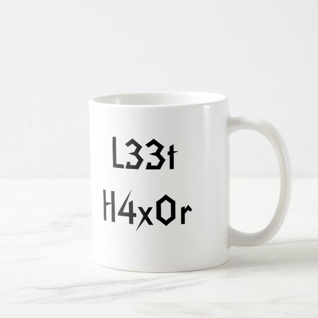 L33t H4x0r, L33t H4x0r Tasse (Rechts)