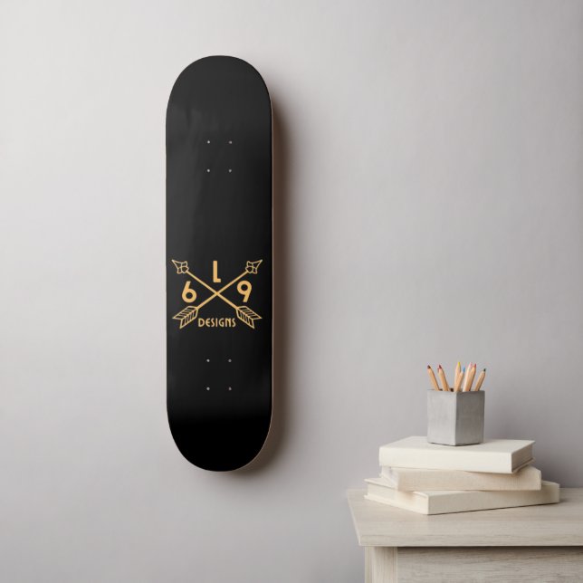 L69-DESIGNS-ARROWS SKATEBOARD (Wandkunst)