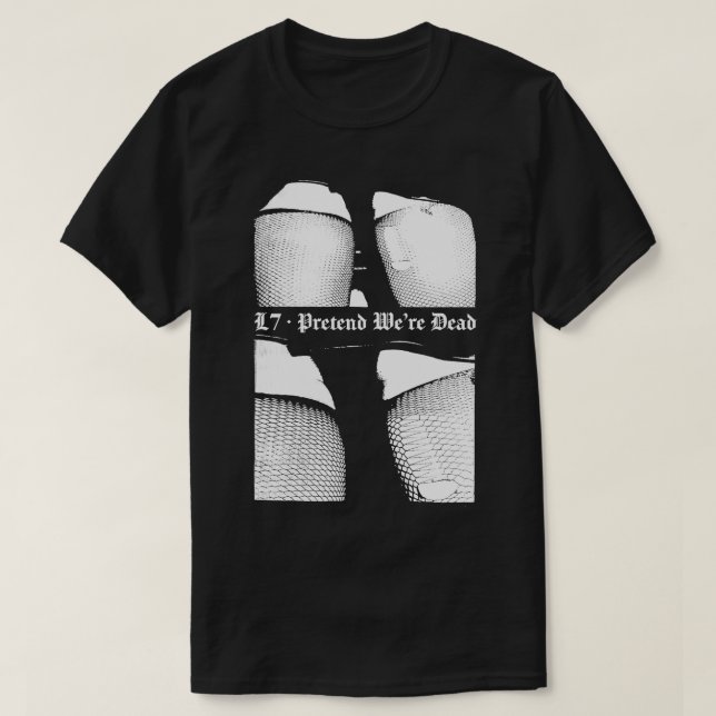 L7 Punksthetisches Design T-Shirt (Design vorne)