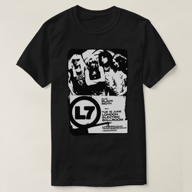 L7 T - Shirt für beste Kunst (Design vorne)