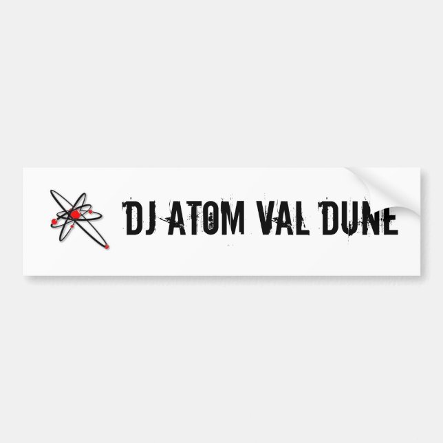 l_1696749d77044b92888ad447f8b0e700, DJ-Atom val… Autoaufkleber (Vorne)