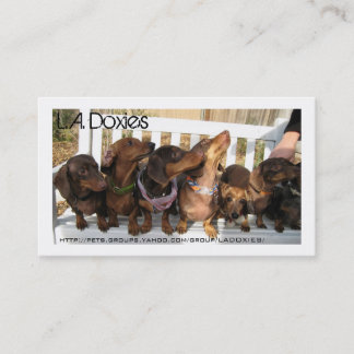 L.A.Doxies [Rufus] Visitenkarte