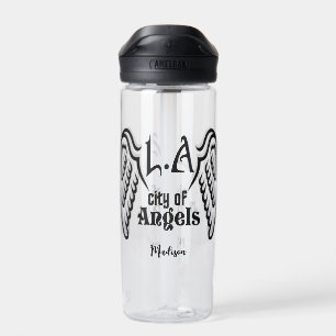 L.A. Wings individuelle Name Trinkflasche