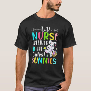 L D Krankenschwester I liefere die süßesten Kaninc T-Shirt