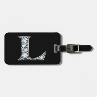L "Diamond Bling" Gepäckanhänger
