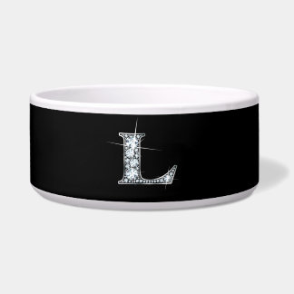 L "Diamond Bling" Pet Bowl Napf