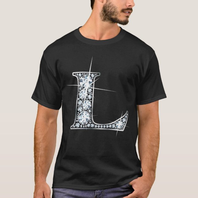 "L" Diamond Bling T - Shirt (Vorderseite)