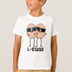 L-Eier Funny Egg Pun T-Shirt