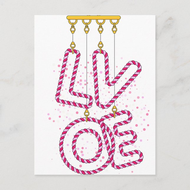 L I E B E POSTKARTE (Vorderseite)