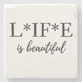 L*IF*E ist schöne Untersetzer