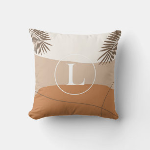 L - Initial Monogram Letter L Abstract Design Thro Kissen