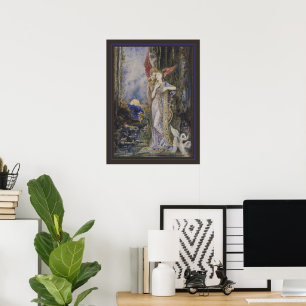 L’Inspiration von Gustave Moreau Poster