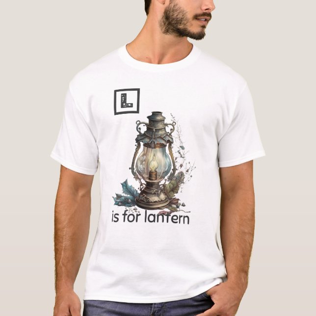 L ist für den T - Shirt Lantern (Vorderseite)