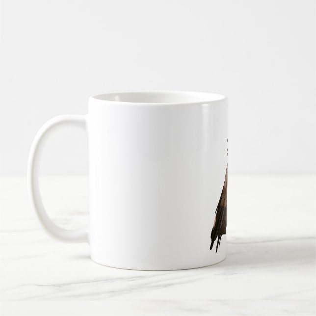 L ist für Lappet Faced Vulture geeignet Kaffeetasse (Links)