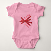 L ist für Licorice Whips Cherry Red Licorice Drehu