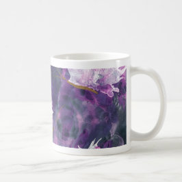 L ist für lila Alphabetkunst-Tasse Tasse
