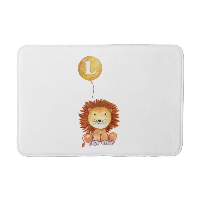 L ist für LION Badematte (Vorderseite)