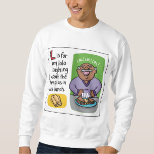 L ist für Lumpia Crewneck Sweatshirt