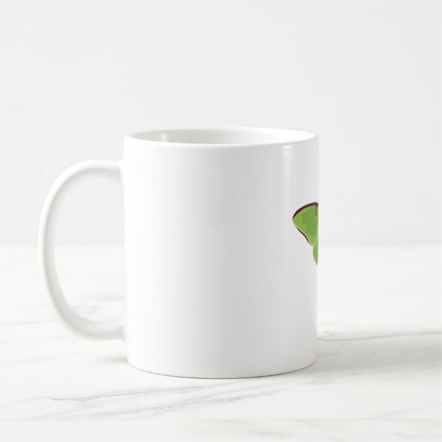 L ist für Luna Moth Kaffeetasse (Links)
