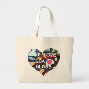 L LIEBE-SEEglas Jumbo Stoffbeutel