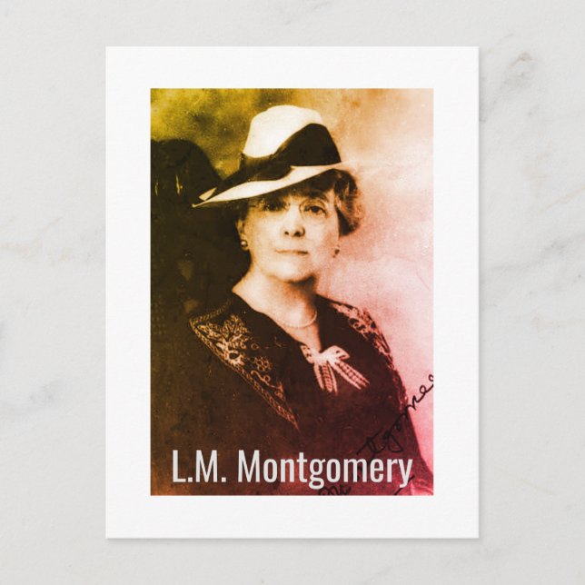 L. M. Montgomery (ca. 1936) Postkarte (Vorderseite)