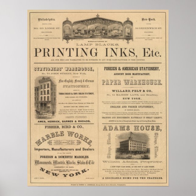 L Martin und Company Poster (Vorne)