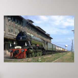 L&N 4-6-2 mit "Flying Scotsman" Poster