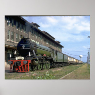 L&N 4-6-2 mit "Flying Scotsman_Trains Poster