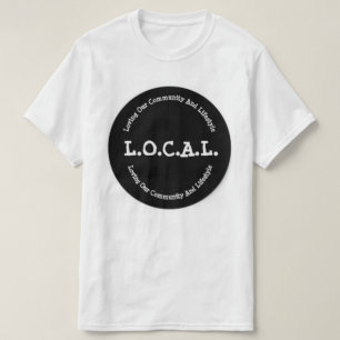 L.O.C.A.L. Der T - Shirt der klassischen Männer