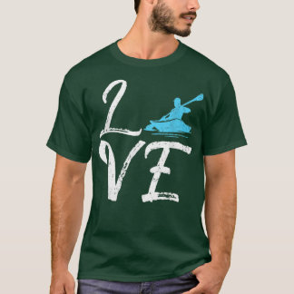 L O V E Rowing Geschenke Rower Geschenk für Rowers T-Shirt