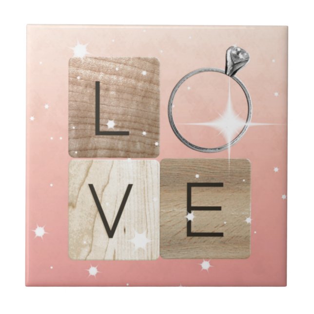 L-o-v-e Tiles Fliese (Vorderseite)