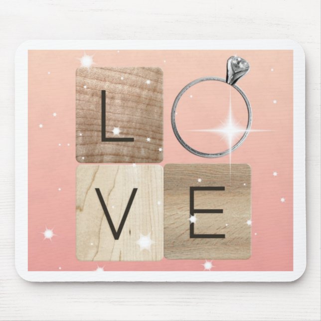 L-o-v-e Tiles Mousepad (Vorne)