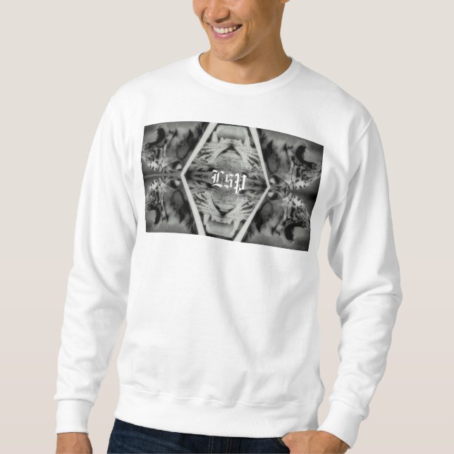 L$P TIGER-SCHNITTE SWEATSHIRT (Vorderseite)