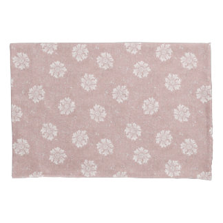 L Sanft staubiges rosa William Morris Blumenmuster Kissenbezug