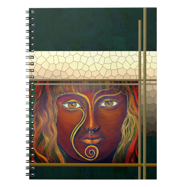 L-V Spiral Foto Notebook Notizblock (Vorderseite)