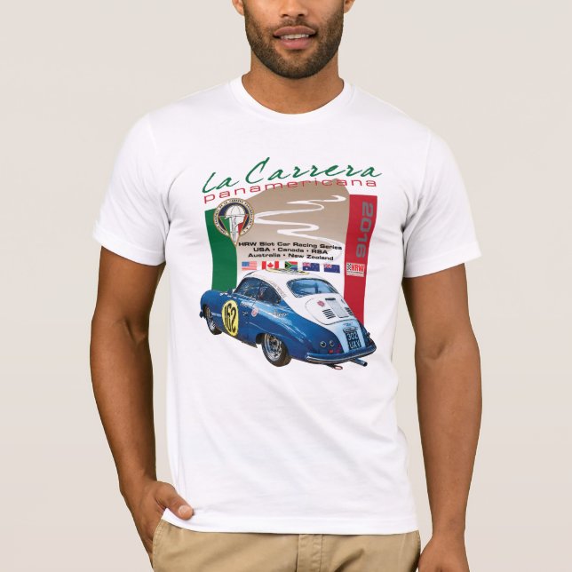 La 2016 Carrera Panamericana laufendes Series-356 T-Shirt (Vorderseite)