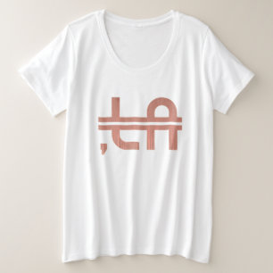 ,LA 6 GROßE GRÖßE T-Shirt