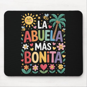 La Abuela Más Bonita Mama Niedlich Abuela Grandma Mousepad